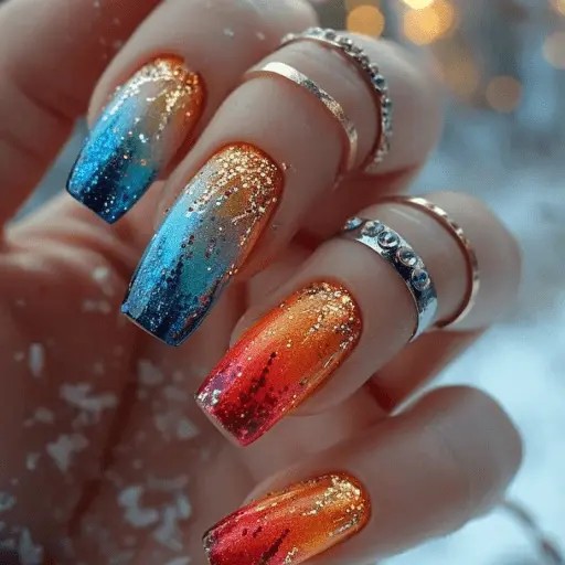Classy Birthday Nails